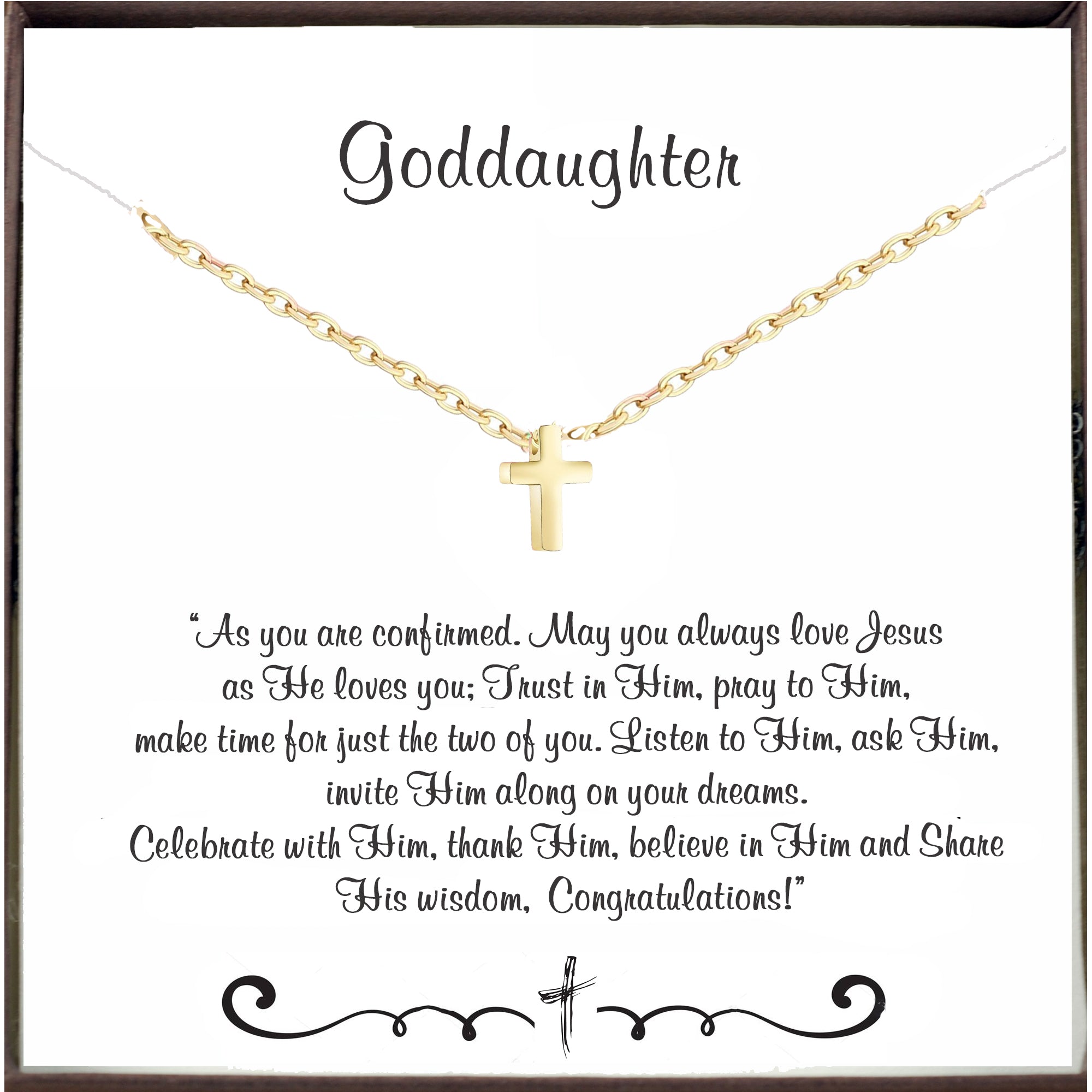 Goddaughter necklace sale