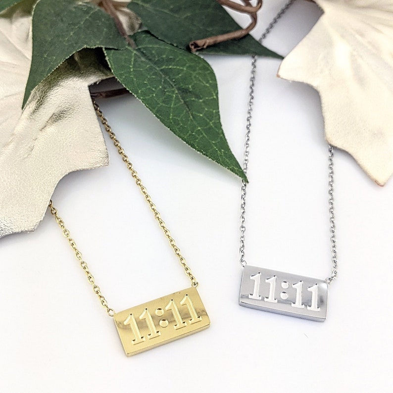 Gold 11:11 Necklace