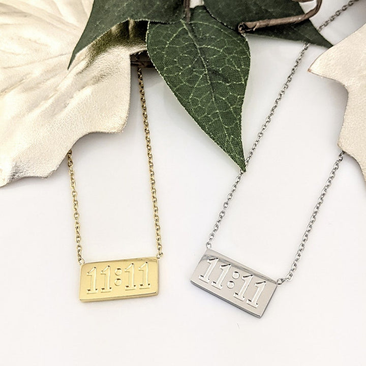 Gold 11:11 Necklace