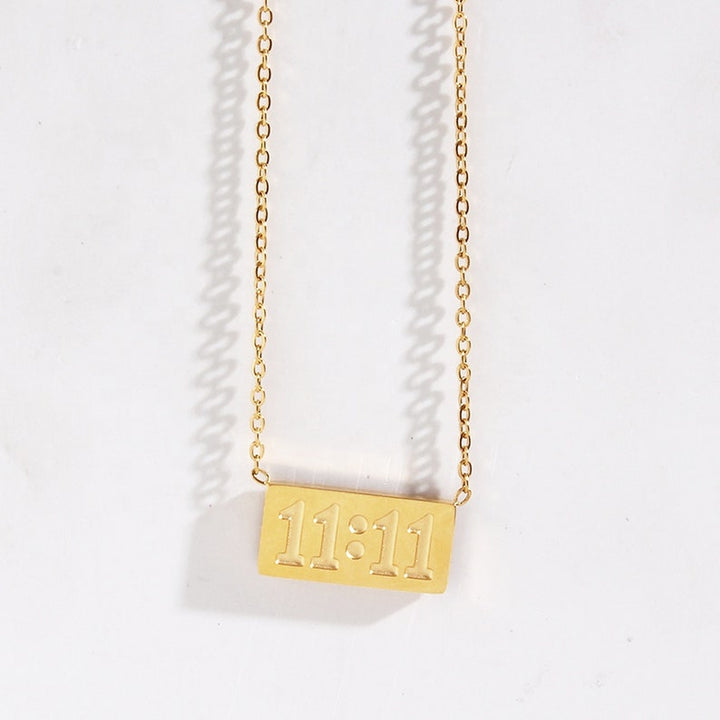 Gold 11:11 Necklace