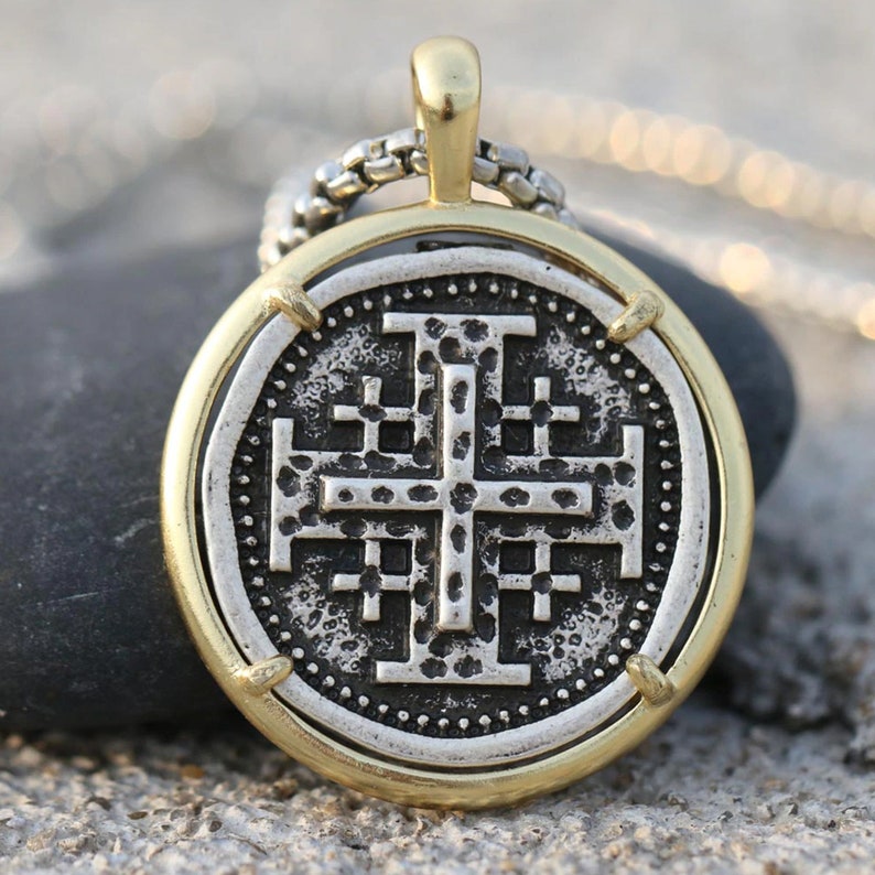 Men's Greek Cross Necklace - Godfullness