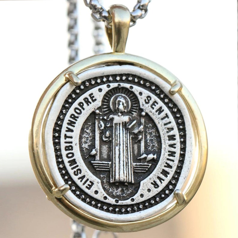 Men's Saint Benedict Necklace - Godfullness