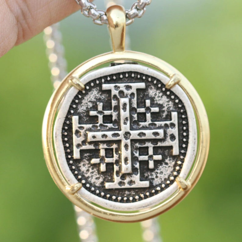Men's Greek Cross Necklace - Godfullness