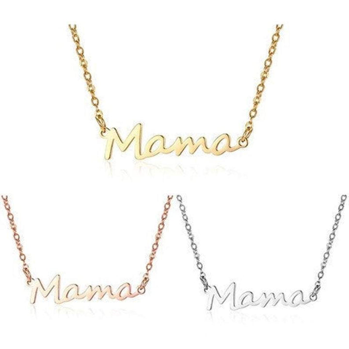 Script Mama Necklace