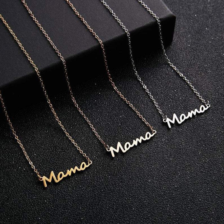 Script Mama Necklace