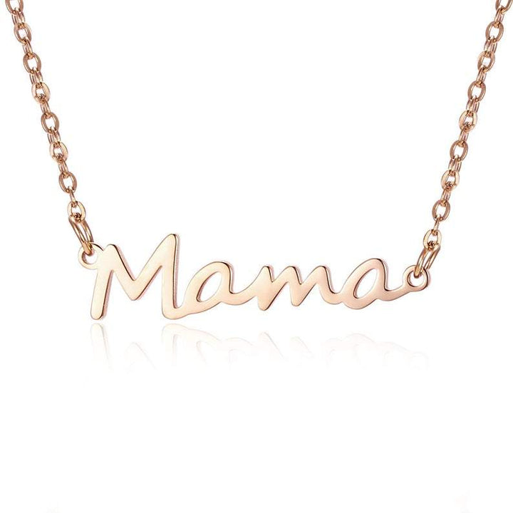 Script Mama Necklace