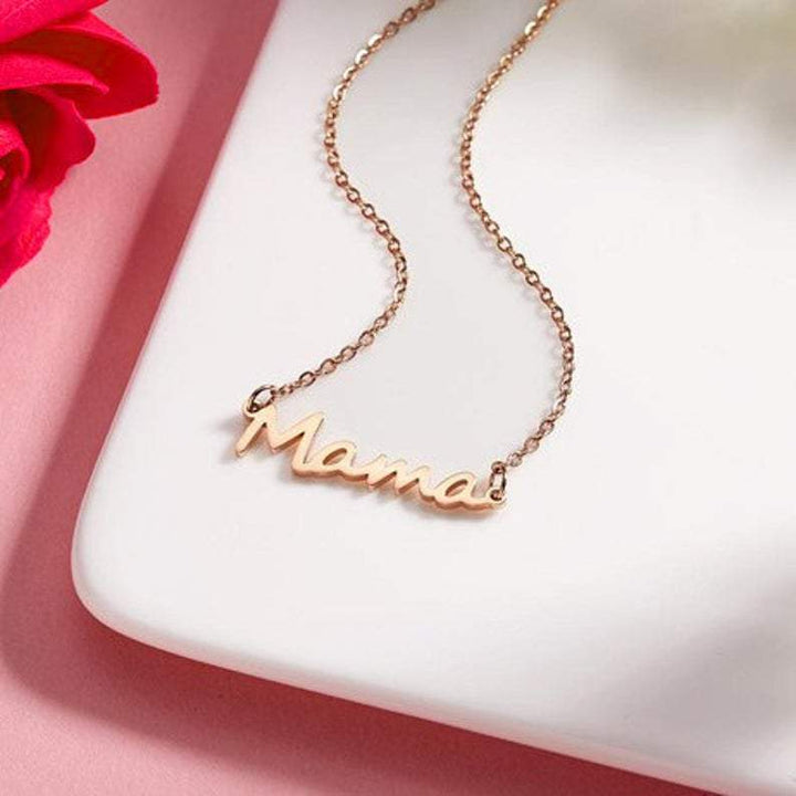 Script Mama Necklace