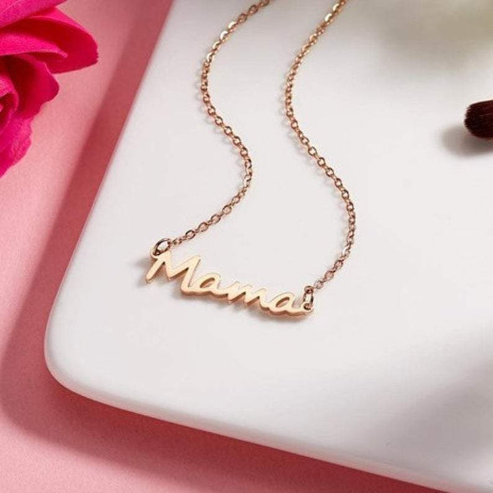 Script Mama Necklace