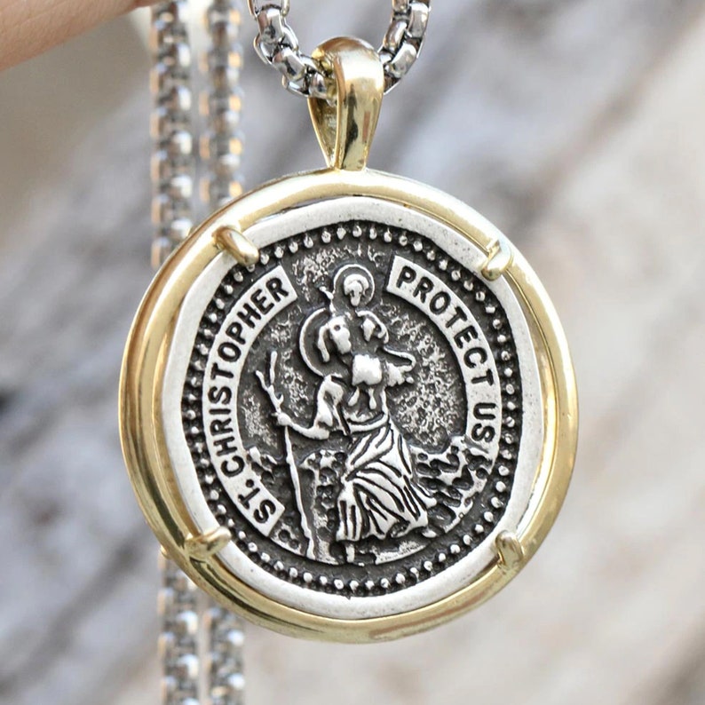 St. Christopher Men's Necklace - Godfullness