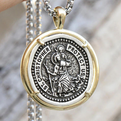 St. Christopher Men's Necklace