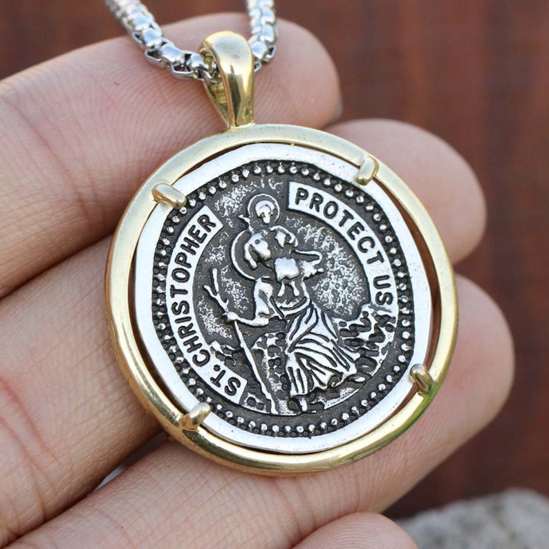 St. Christopher Men's Necklace - Godfullness