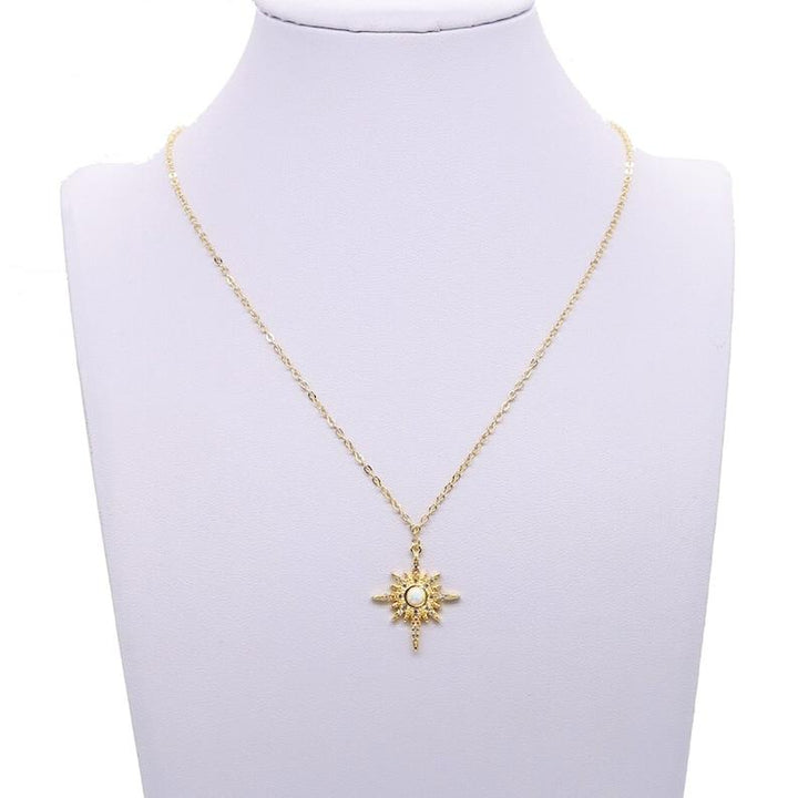 Starburst Charm Necklace