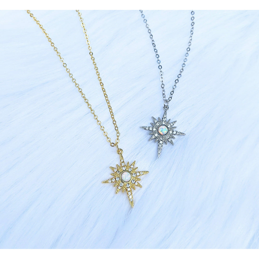 Starburst Charm Necklace