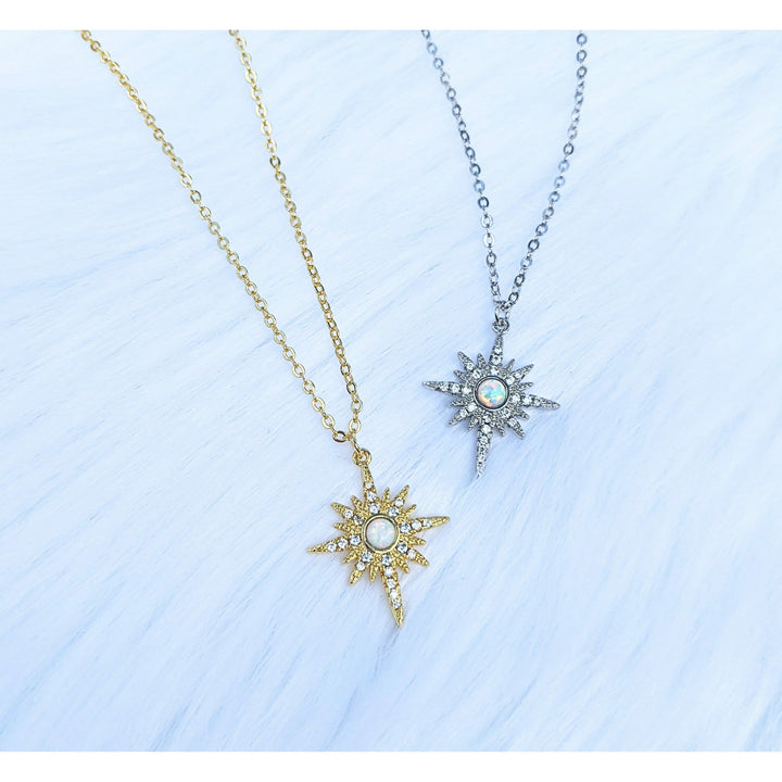 Starburst Charm Necklace