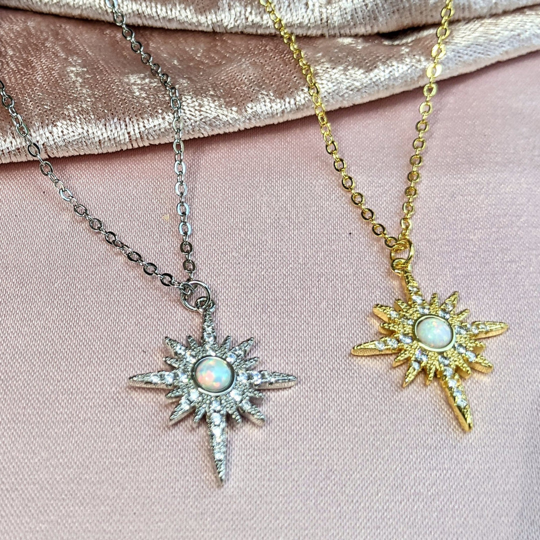 Starburst Charm Necklace