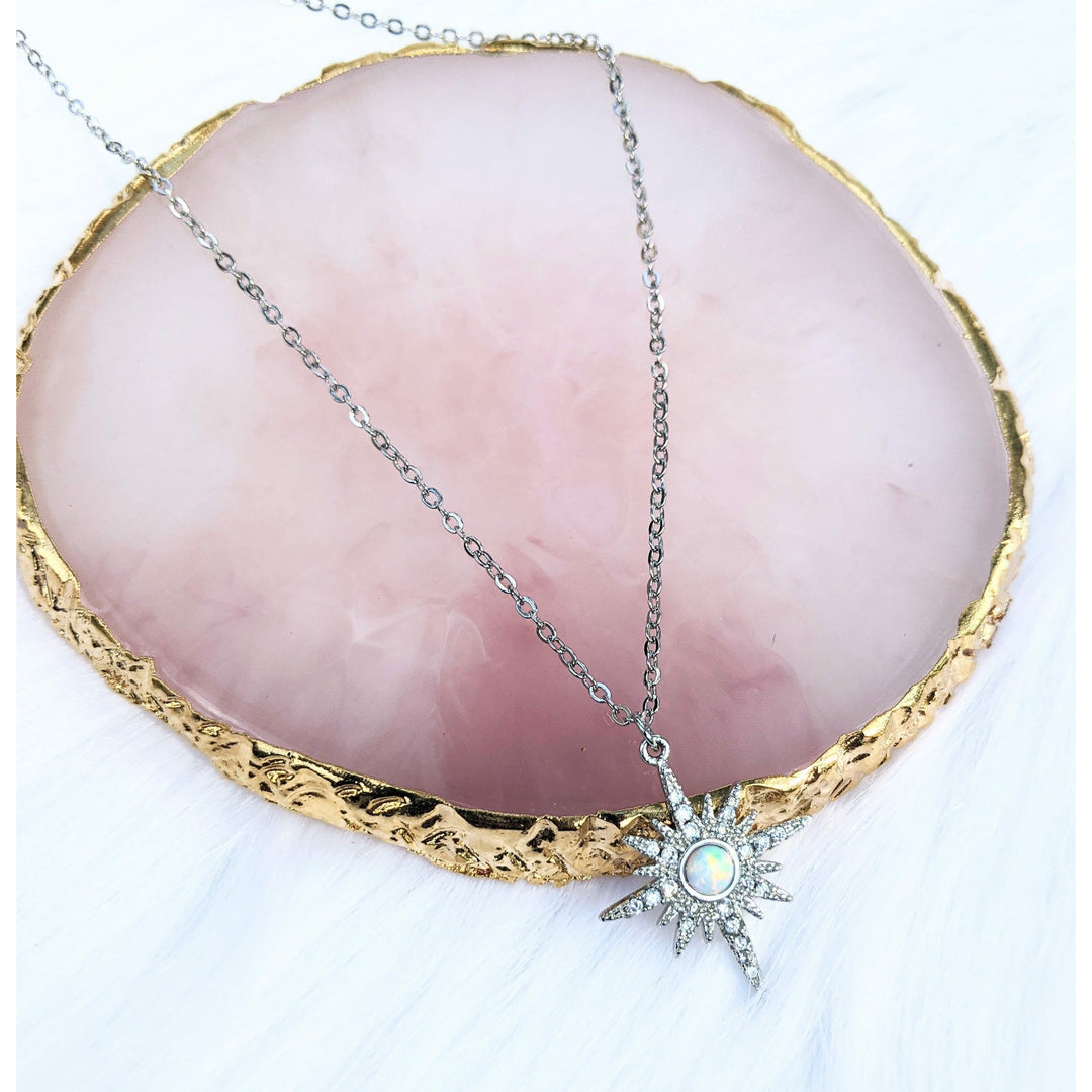 Starburst Charm Necklace