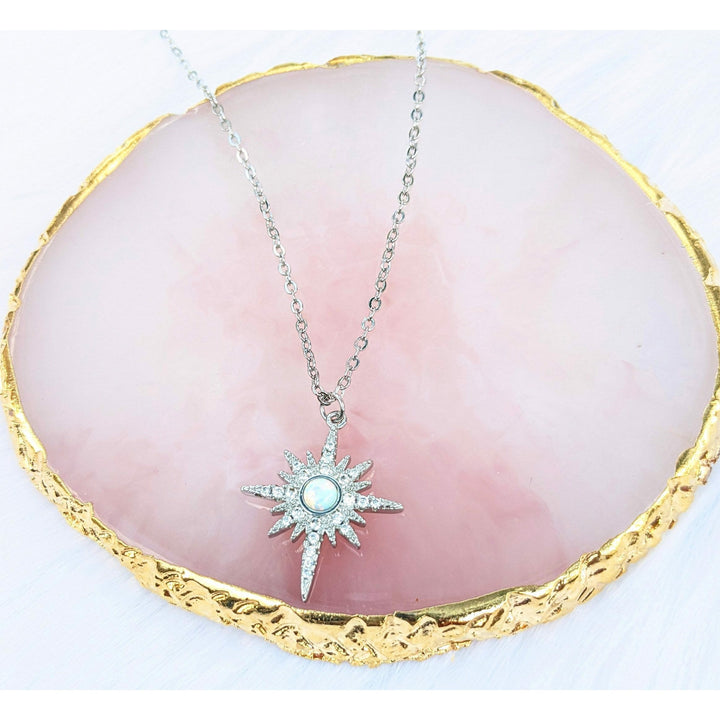 Starburst Charm Necklace