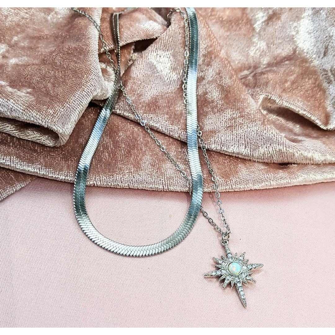 Starburst Charm Necklace