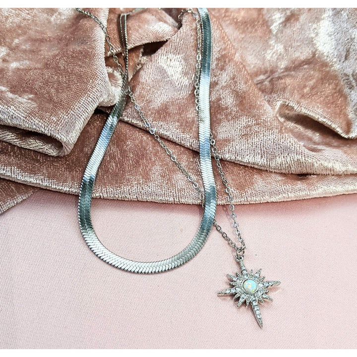 Starburst Charm Necklace
