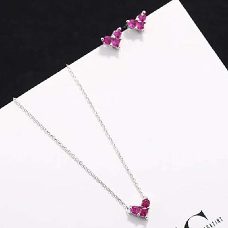Sterling Silver Mini Heart Necklace