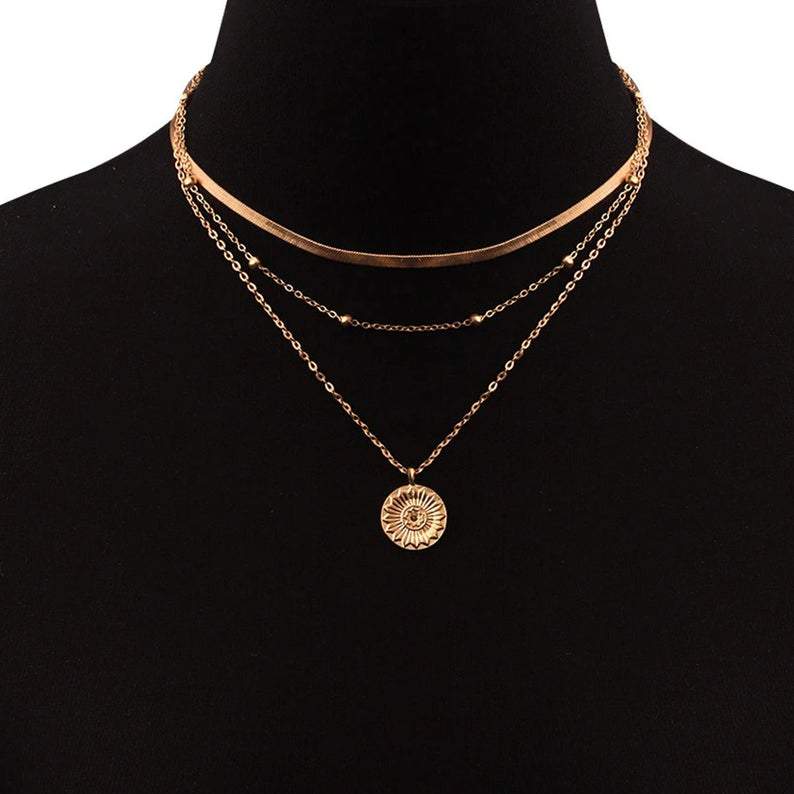 Sunshine Multilayer Necklace