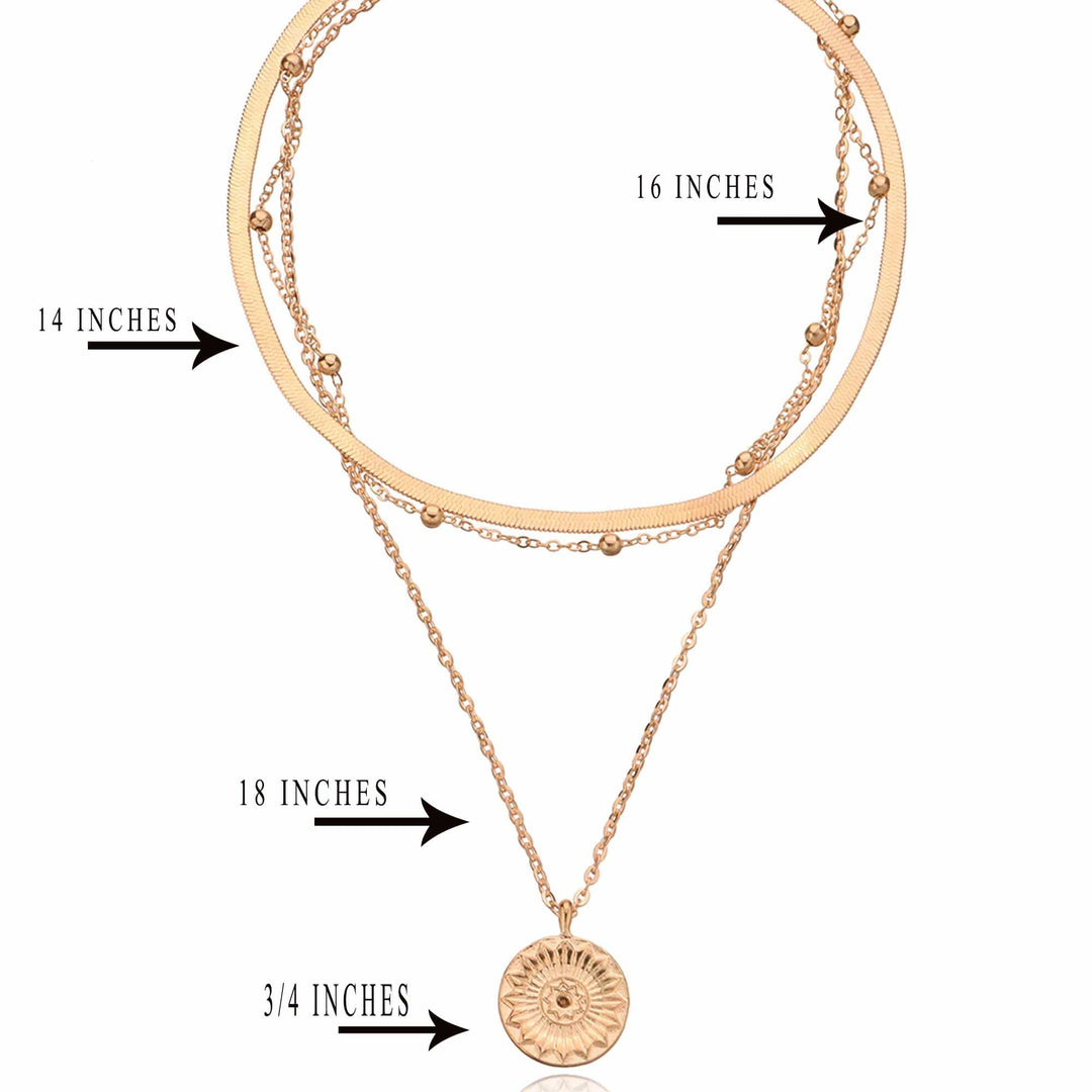Sunshine Multilayer Necklace