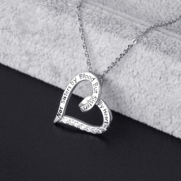Unbiological Sister Heart Necklace