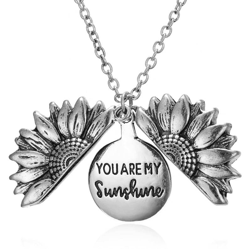 You are my Sunshine - Sunflower Necklace