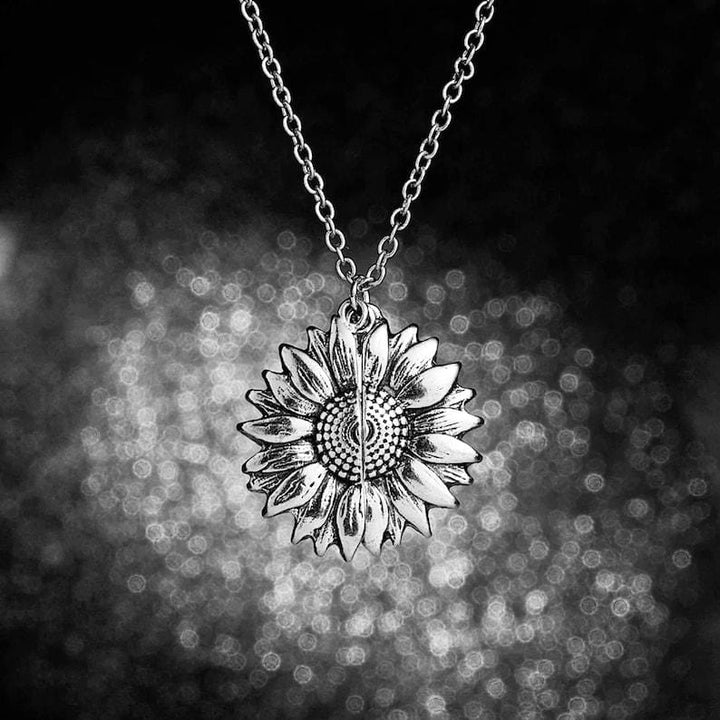 You are my Sunshine - Sunflower Necklace