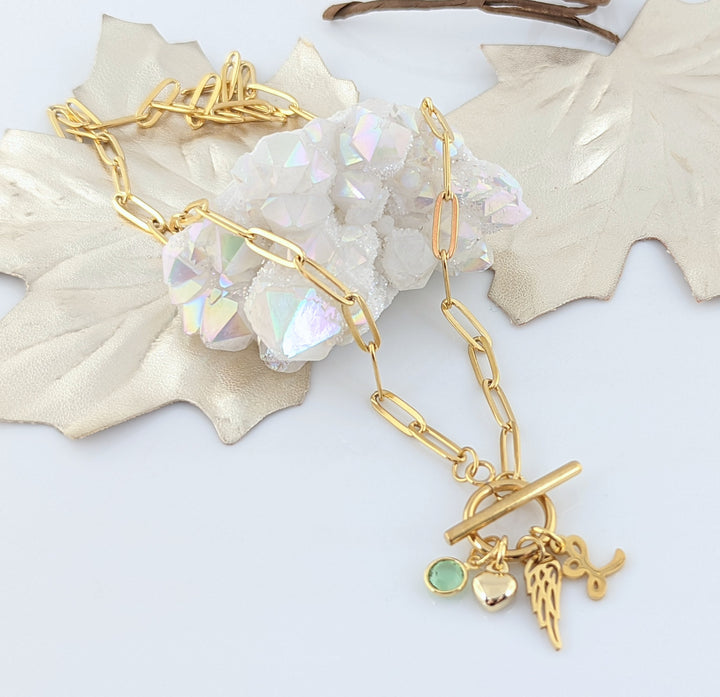 Personalized Paperclip Memorial Necklace - Godfullness