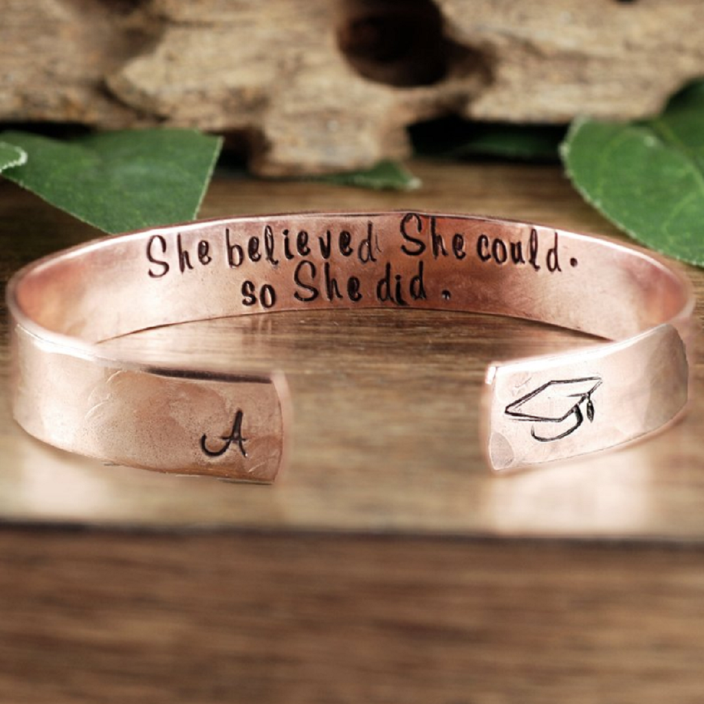Graduation cheap cuff bracelet