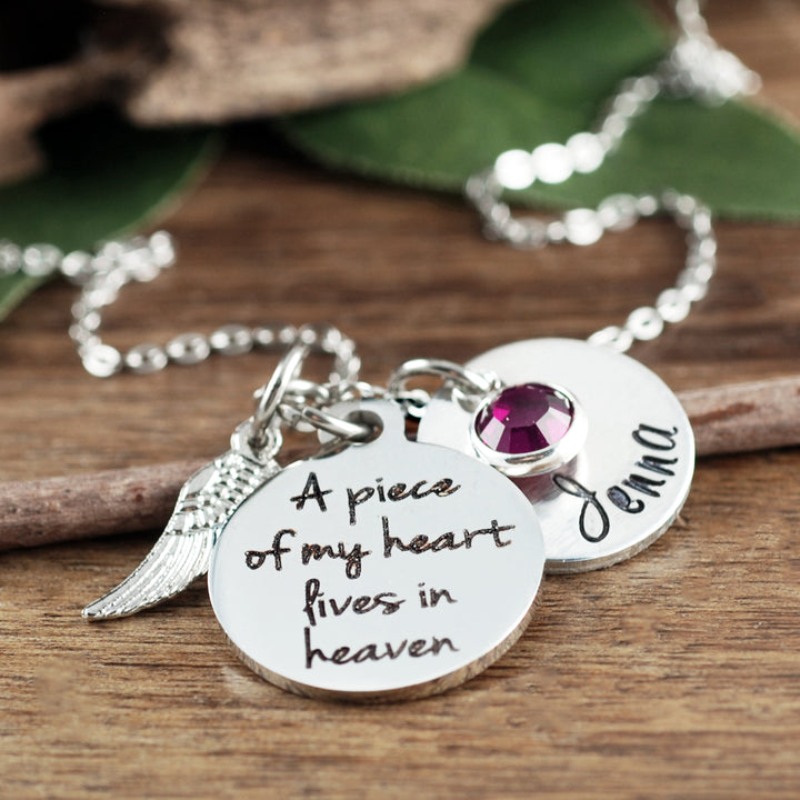 "Piece Of My Heart" Memorial Necklace - Godfullness