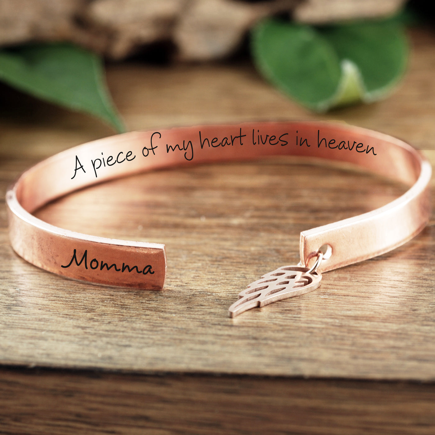 Personalized Memorial Cuff Bracelet - Godfullness