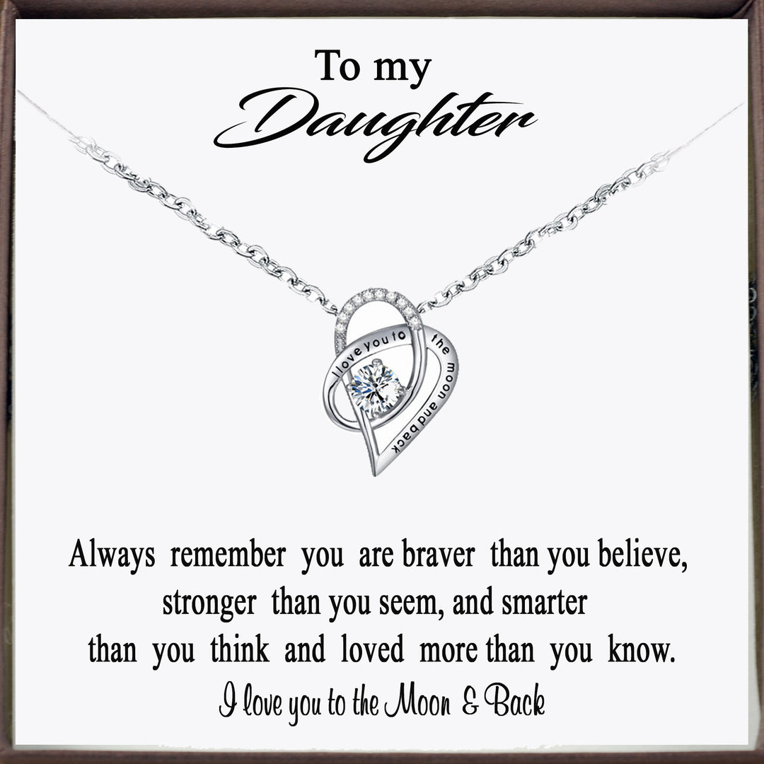 To my Daughter - I love you to the Moon &amp; Back - Godfullness