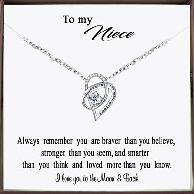 To my Niece - I love you to the Moon & Back