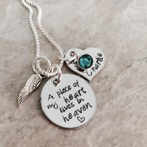 Piece Of My Heart Remembrance Necklace - Godfullness
