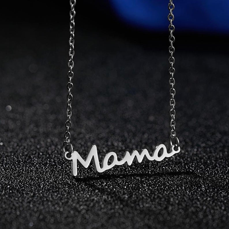 Script Mama Necklace - Godfullness