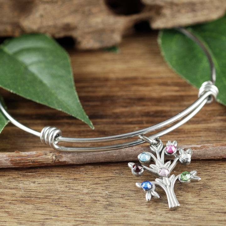 Family Tree Charm Bangle - Godfullness