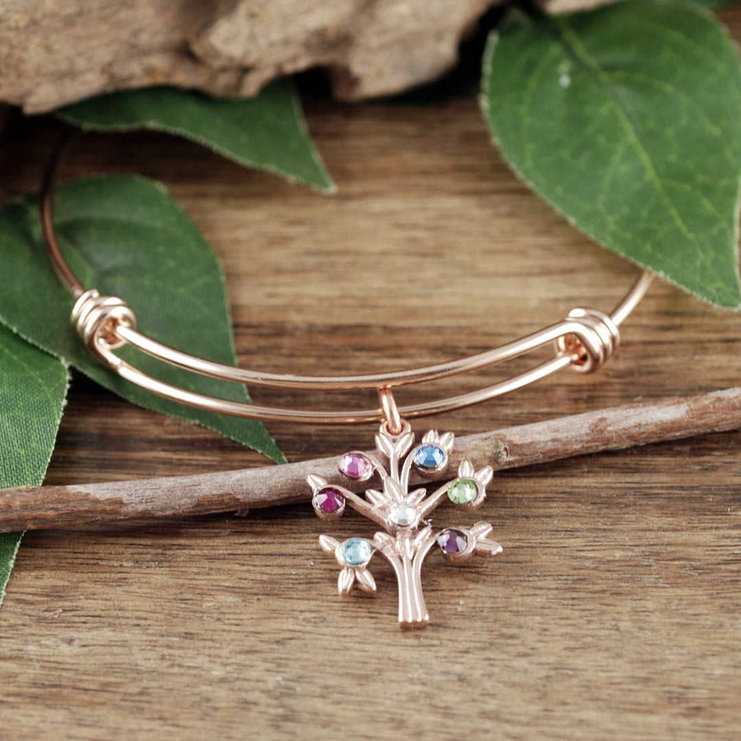 Family Tree Charm Bangle - Godfullness
