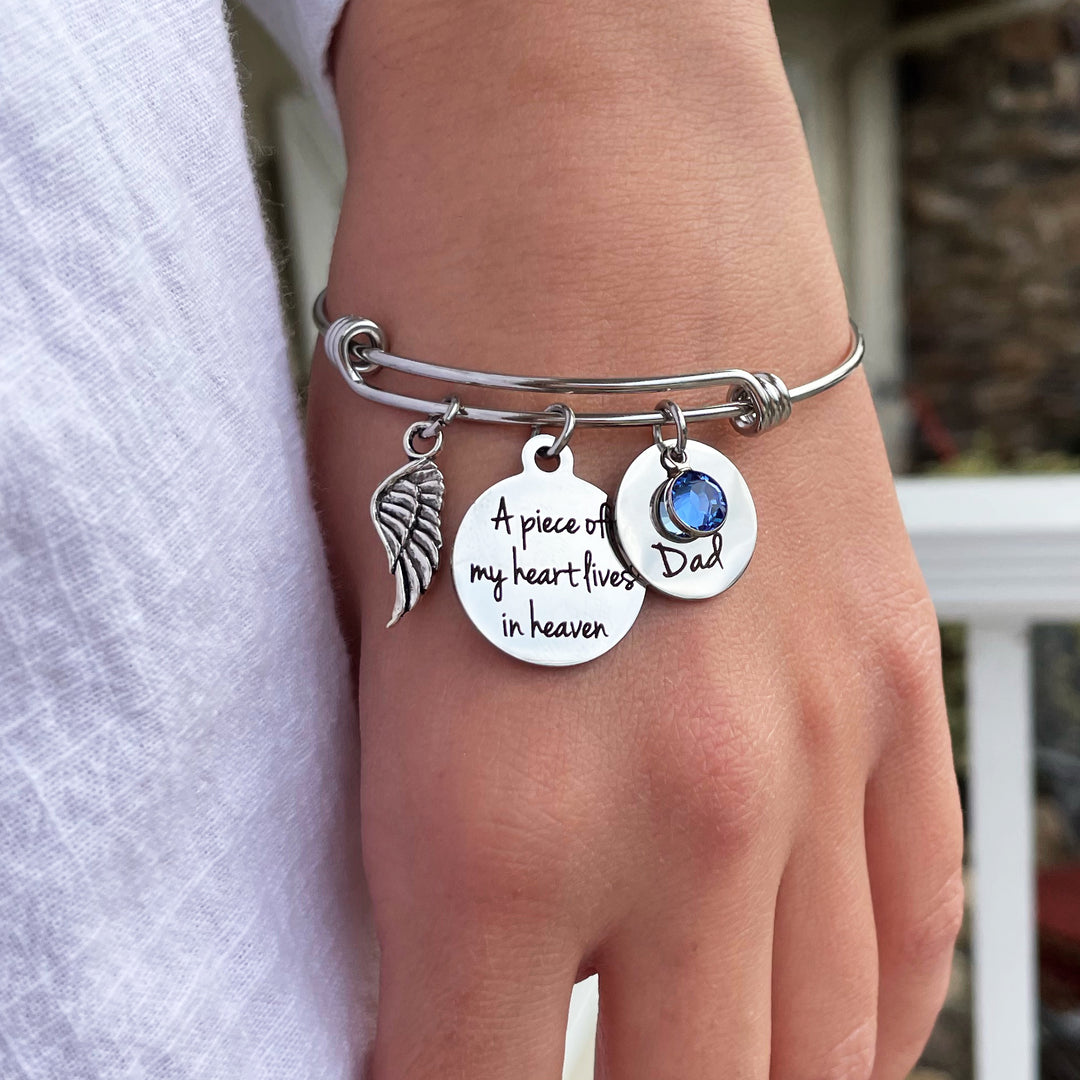 "Piece Of My Heart" Memorial Bracelet - Godfullness