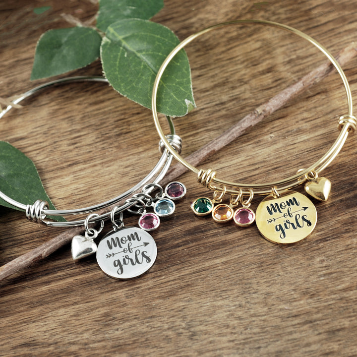 Mom of Boys/Girls Birthstone Bracelet - Godfullness