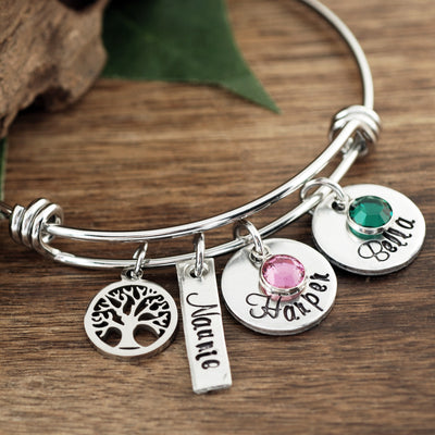 Grandmother Bracelet w/ Family Tree - Godfullness