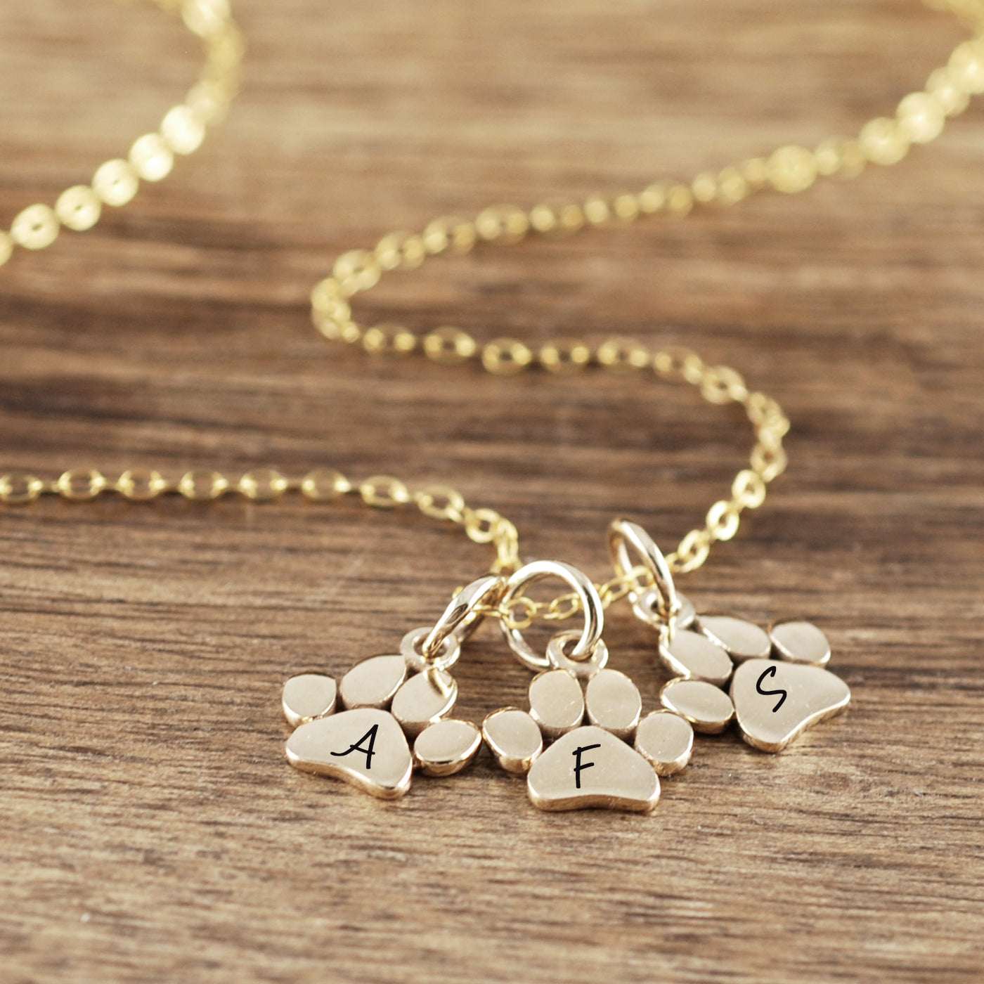 Personalized Pet Loss Necklace with Dog Paw - Godfullness