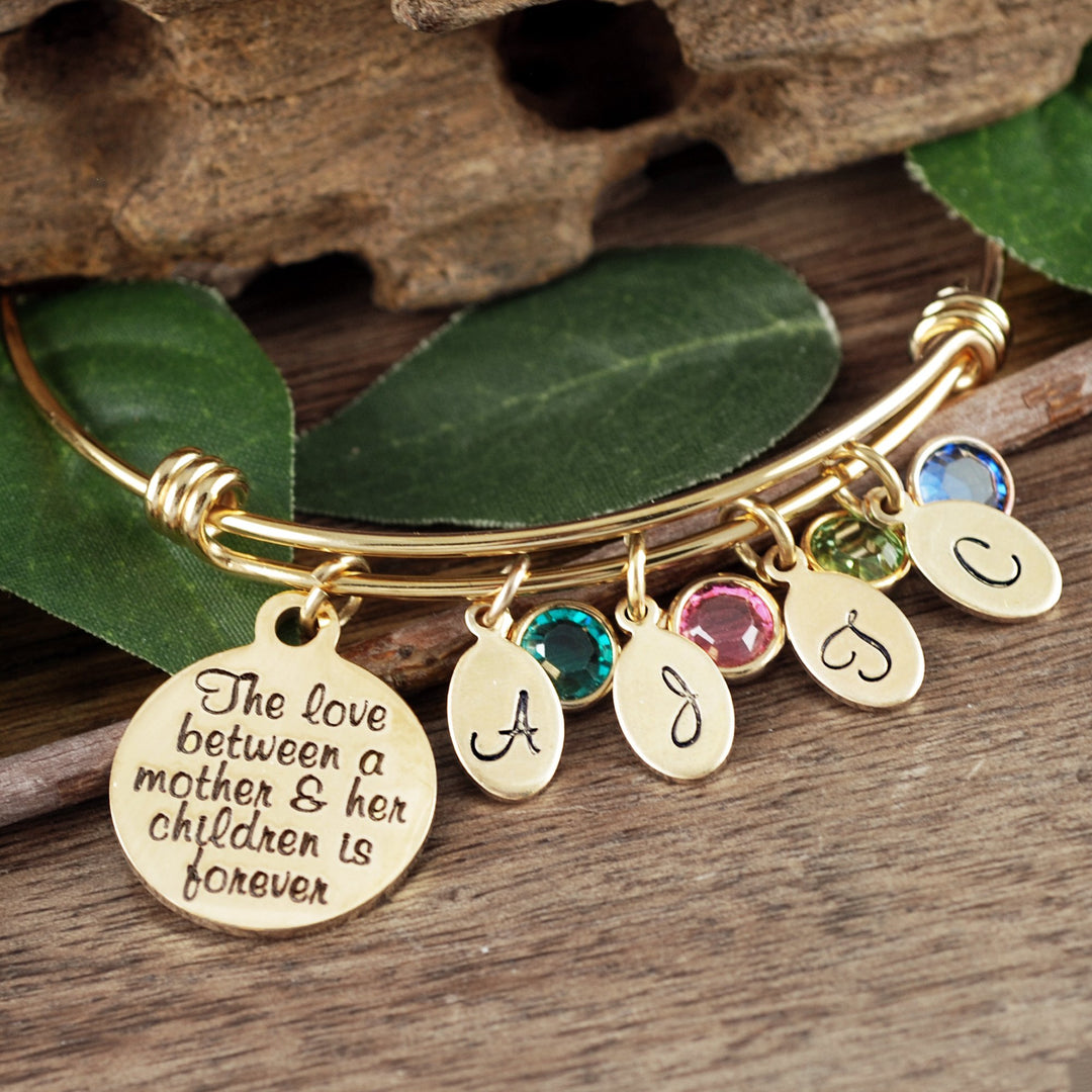 Bracelet for mums with children's names discount