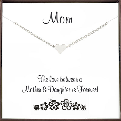 Heart Necklace for Mom - Godfullness